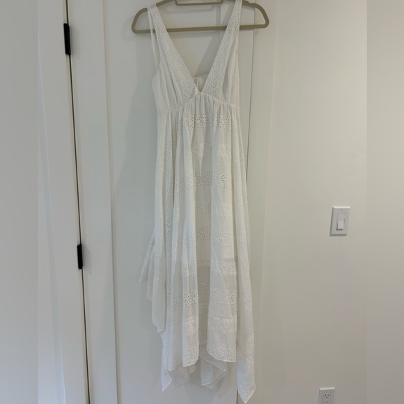 The Leia Eyelet Handkerchief-Hem Dress NWT XS - Picture 8 of 8